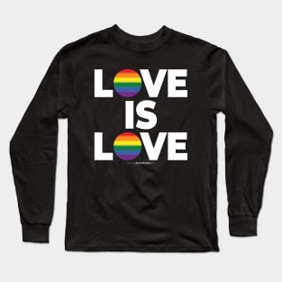 LOVE IS LOVE - human activist - LGBT / LGBTQI (128) Long Sleeve T-Shirt